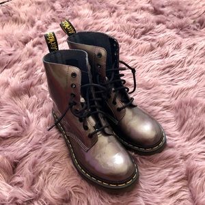 Dr. Martens Original Air Wair Pascal Pewter Boots!